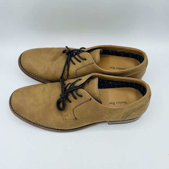 Hawker Rye Shoes Mens Size 10.5 Brown Leather Dress Comfort Lace Up Derby Oxford main image 5
